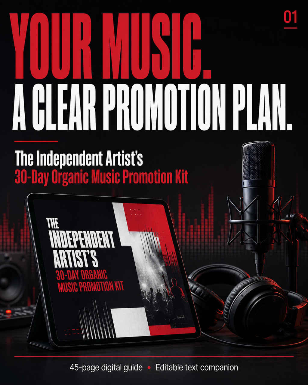 30-Day Organic Music Promotion Kit for Independent Artists