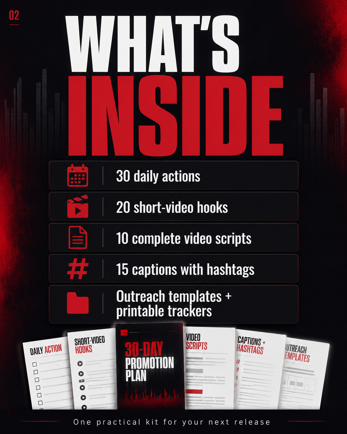 30-Day Organic Music Promotion Kit for Independent Artists