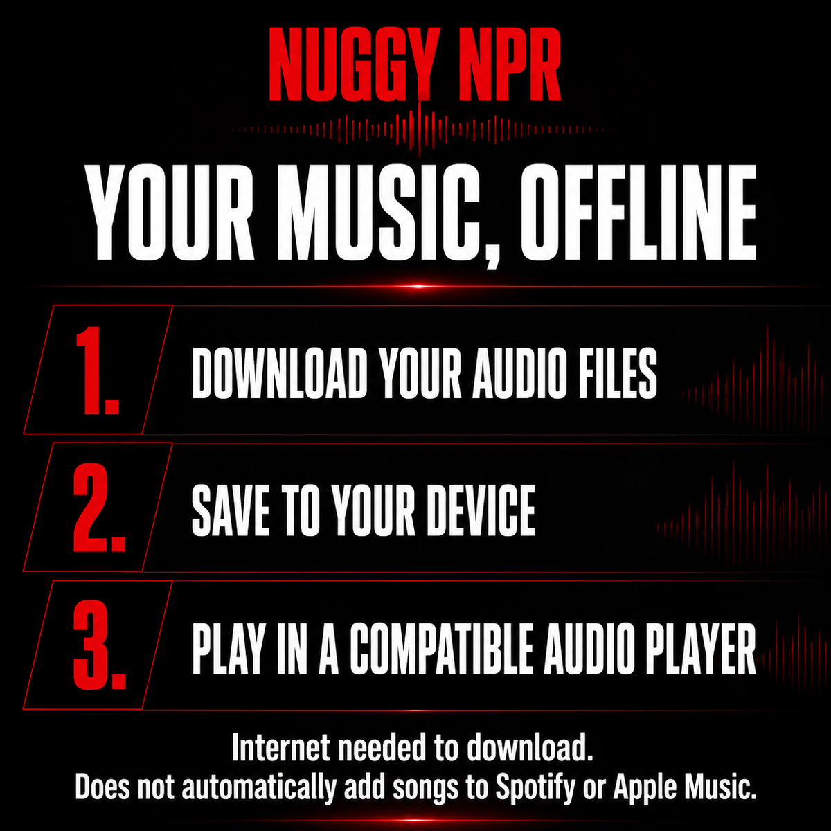 NUGGY NPR — 100+ Original Christian Hip-Hop Songs | Digital Download