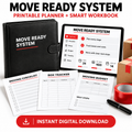 Moving planner checklist bundle